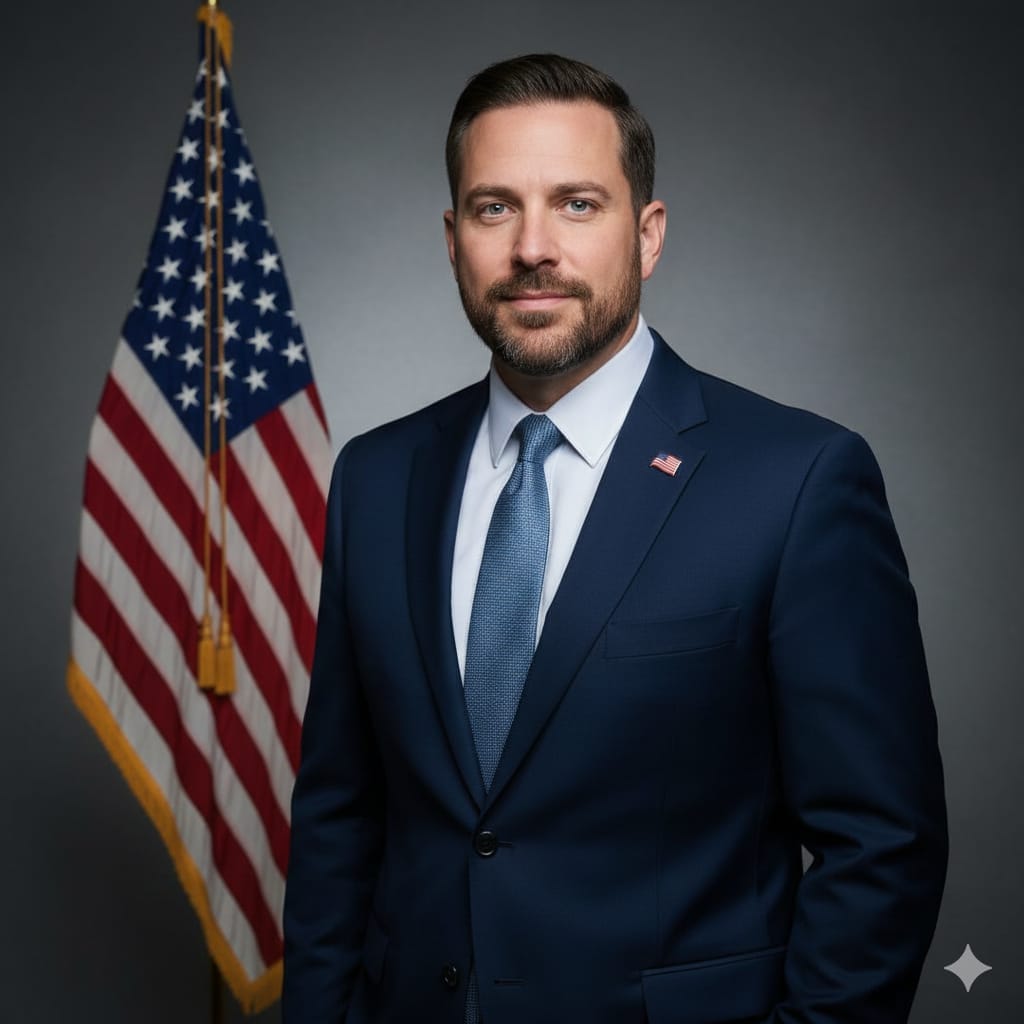 Professional portrait representing the American economy and financial leadership in 2026.