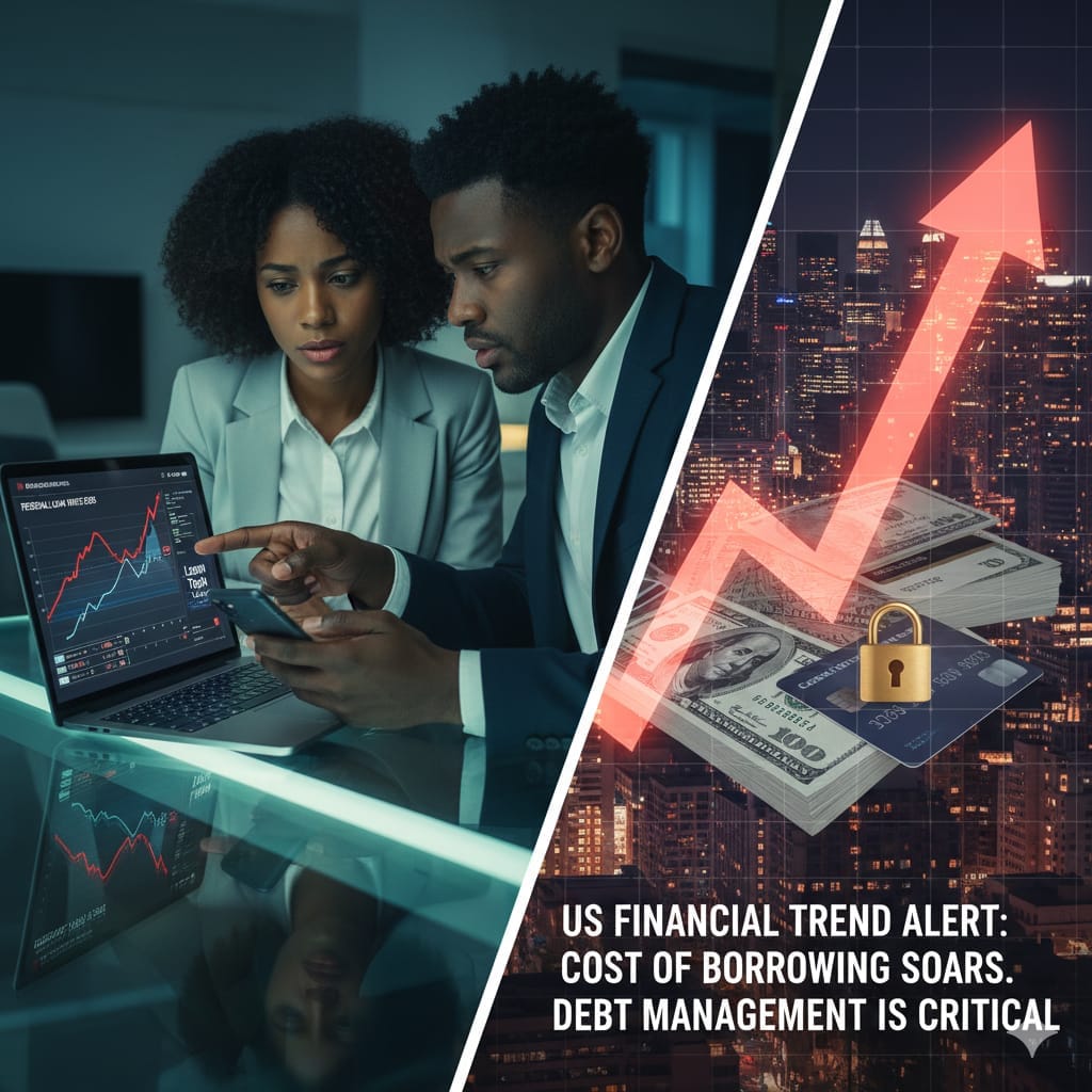 US financial trends 2026 and personal loan interest rates graph