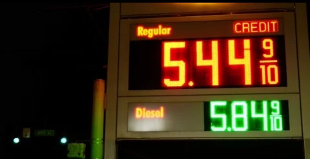 2026 gas crisis financial impact on US driver with empty wallet and $103 oil price sign